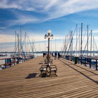 The dock